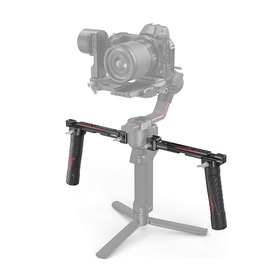 Smallrig DJI対応 デュアルハンドグリップ 3027 Amazon.com : SMALLRIG Dual Handle Handgrip for DJI RS 4 /RS